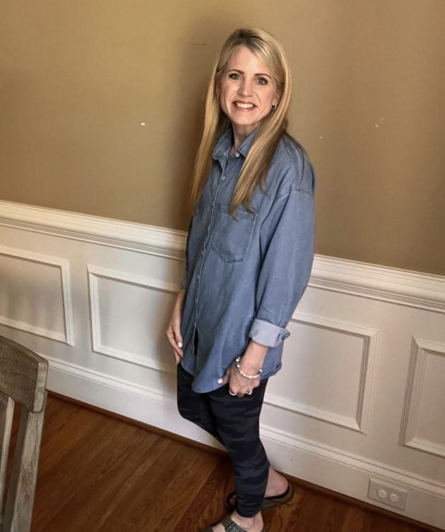 Womens Button Down Denim Shirts 